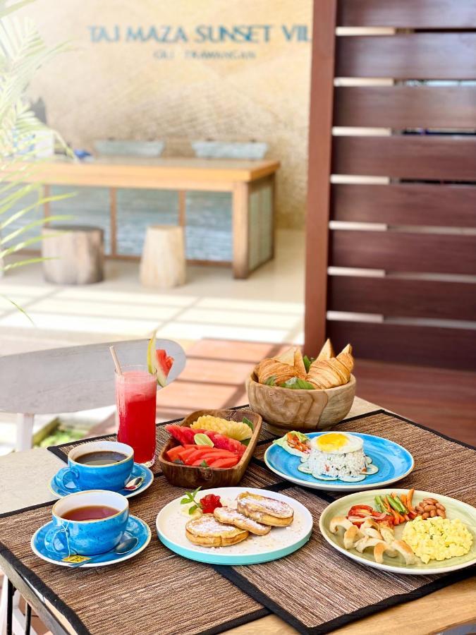Taj Maza Sunset Villas Gili Trawangan Zewnętrze zdjęcie